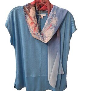 BAR III Plus 100% silk Scarf! Beautiful Colors